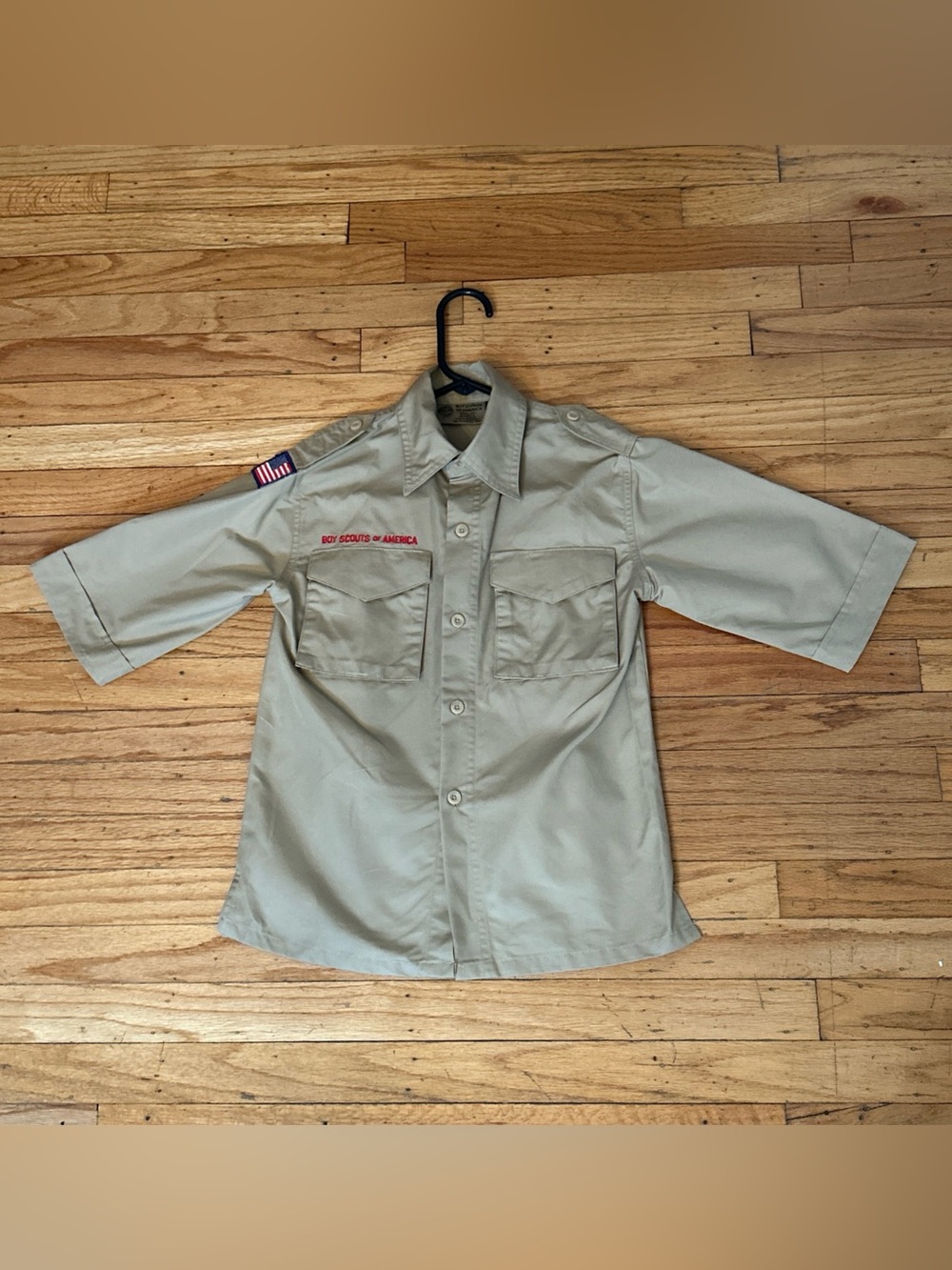 Boy Scout Shirt Youth Size Small Uniform Shirt Quick Dry Ready for Patches